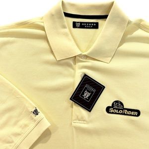NWT Oxford Golf Solo Single‎ Rider Shirt XL